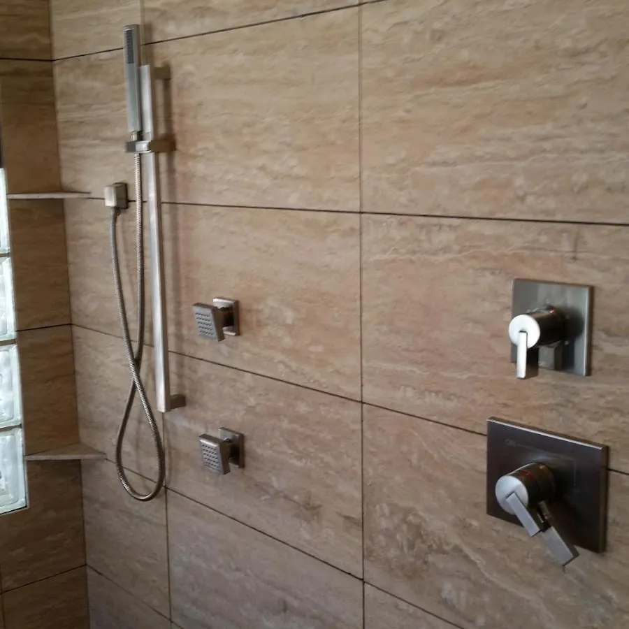 Shower fixture installation for Water Heater Replacement in Mundy